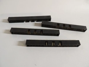 4-Pack 64-Pin 2x32 2.54mm IDC Shrouded Box Header Male Dip Type Connectors - Picture 1 of 2