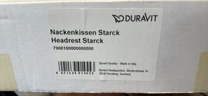 Duravit Nackenkissen Starck Headrest Starck Bath Tub Pillow White - Picture 1 of 2