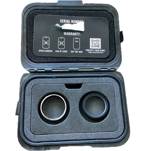 Ridge 6 mm abgerundeter Ring Set - Platin - 9,5 - Bild 1 von 8