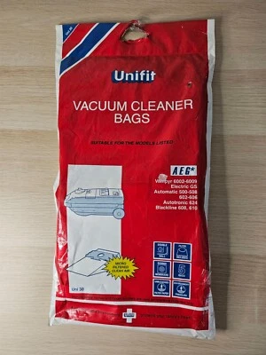 Unifit Uni 30 Vacuum Cleaner Bags For AEG Vampyr GS Autotronic Double Wall - Image 1 of 4