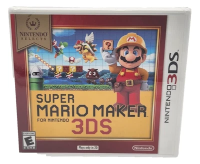 Super Mario Maker for 3DS - Nintendo Selects Edition - Nintendo 3DS - New US Ver - Image 1 of 4