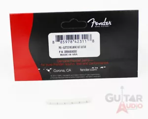 Genuine Fender Melamine Stratocaster/Telecaster Strat/Tele Pre-Slotted Nut - Picture 1 of 1
