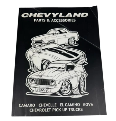 Libro de piezas y accesorios Chevyland 2004 Camaro Chevelle Nova El Camino y camionetas Foto 1 de 4