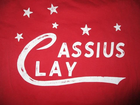 CASSIUS CLAY Heavyweight Champion 1964 T Shirt XL Roots Of Fight MUHAMMAD ALI Cover