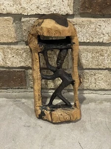 Afrikanische Kunst MAKONDE Afrikanisches Schwarzholz Holzschnitzerei Handgeschnitzt Afrika A - Bild 1 von 6