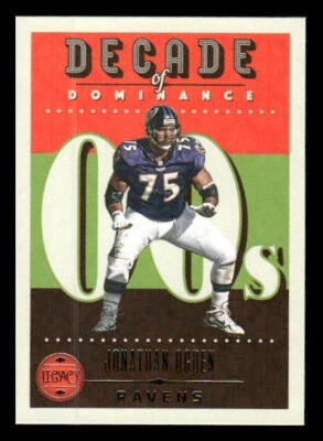 2023 Panini Legacy #DOD-13 Jonathan Ogden Decade of Dominance Baltimore Ravens - Image 1 of 2
