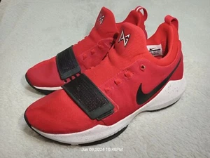 Nike PG1 Paul George University Red Mens Size 9.5 Basketball Shoes 878627-602 - Picture 1 of 14