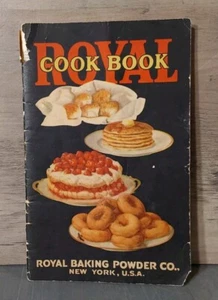 Royal Baking Powder Cookbook 1925 New York USA SC Recipes - Imagen 1 de 4