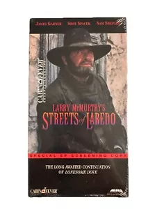 Streets of Laredo (Factory Sealed Promo VHS Screener) James Garner 1996 - Picture 1 of 3