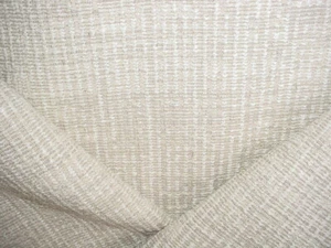 1Y Lee Jofa ED85327 Umbra Sand Soft White Textured Tweed Upholstery Fabric - Picture 1 of 4