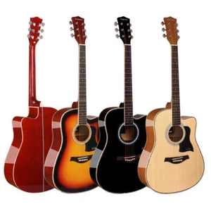 FULL SIZE PLYWOOD ACOUSTIC GUITAR - Bild 1 von 2