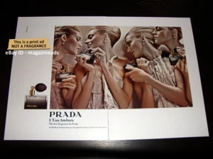 ANUNCIO IMPRESO DE 2 PÁGINAS PRADA 2009 YMRE STIEKEMA Anna Jagodzinska TONI GARRN - Imagen 1 de 2