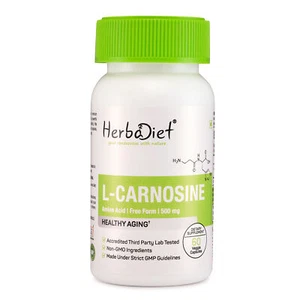 L-Carnosine Capsules Antioxidant Muscle Energy Endurance Anti Aging Anti Wrinkle - Picture 1 of 4