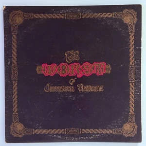 Jefferson Airplane Vinyl Record - The Worst Of Jefferson Airplane Classic Rock - Picture 1 of 4