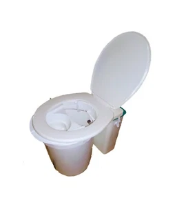 Waterless Portable Compost Toilet RV Camping - Afbeelding 1 van 7