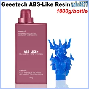Geeetech ABS-Like+ Harz 1kg Blau 405nm Photopolymer Harz Für Resin 3D Drucker - Zdjęcie 1 z 10