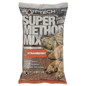 Bait-Tech Super Method Mix Strawberry 2Kg NEW BT-SUPMMS Match Fishing Groundbait - Picture 1 of 1