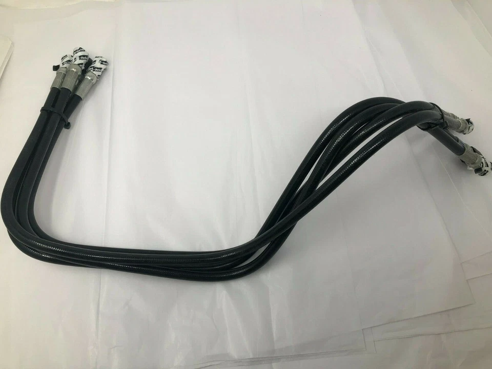 4-Parker 510C-4 Paraflex 3,000 PSI SAE 100R7 1/4" Flexible Hydraulic Hose 3' - Image 1 of 4