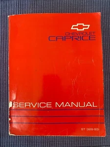 1993 Chevrolet Caprice Service Manual - Picture 1 of 5