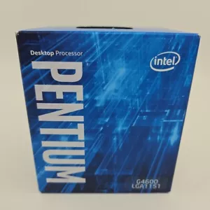 Intel Pentium G4600 LGA 1151 51W 3.6 GHz - New - Open Box - Picture 1 of 6
