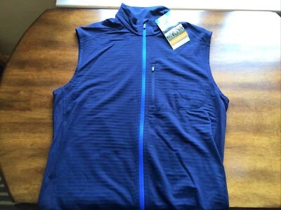 Chaleco Descendente Icebreaker Hombre Lana Merino Talla XL Almirante/Cobalto.  Nuevo con etiquetas Foto 1 de 4