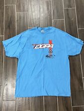 Detroit Grand Prix 20 Year 2001 Team DGPA Light Blue T-Shirt Size XXL Vintage