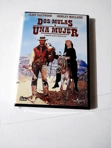 DVD ”DOS MULAS Y UNA MUJER” CLINT EASTWOOD SHIRLEY MACLAINE DON SIEGEL - Picture 1 of 2