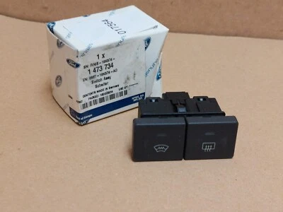 Ford Fiesta Mk6 Fusion Heated Front & Rear Window Switch Panel 1473734 Genuine - Image 1 of 4