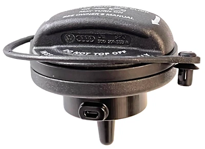 New Genuine OEM VW Gas Cap has Strap & Gasket Jetta Golf GTI Taos Tiguan 2015-21 - Image 1 of 4