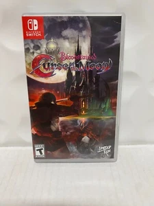 Bloodstained Curse of the Moon - Nintendo Switch - Limited Run ** LIKE NEW ** - Picture 1 of 7
