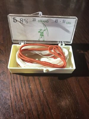 Robin Hood Custom Nylon Powered Dacron Bowstring 58.5” 20 hebras 45-51 lb  Foto 1 de 4