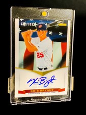 2012 Panini USA Kris Bryant Collegiate National Team 1st Autograph /399🔥📈💎