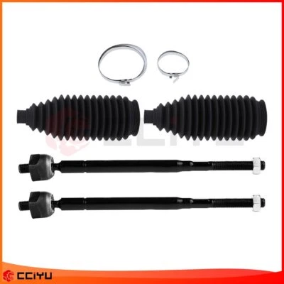 Set Of 4 For 2000-2005 Mitsubishi Eclipse New Front Tie Rod End Suspension Kit Foto 1 de 4