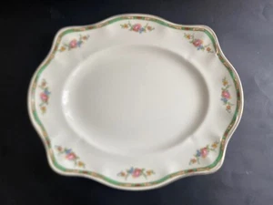 Antique/ Early Century Johnson Bros Ironstone Platter PAREEK 14” Wide - Picture 1 of 5