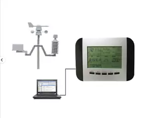 Home Weather Station WS1041, Wind,Rain, Thermo-Hygro & Solar Sensor STORM ISHA - Picture 1 of 7