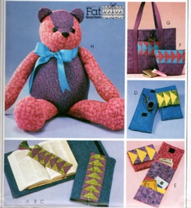 PATCHWORK GESCHENKE mit Fat Quarters McCall's Craft Schnittmuster P255 UNGESCHNITTEN - Bild 1 von 2