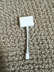 Genuine Apple Lightning to Digital AV Adapter (model MW2P3AM/A) HDMI & USB-C - Picture 1 of 2