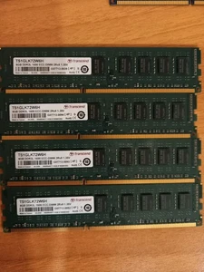 RAM 8gb Transcend DDR3L - Totale 32GB - Foto 1 di 2