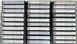 Grateful Dead 40 Cassette Lot - Live Recordings and Radio Broadcasts (70s - 80s) - Picture 1 of 8