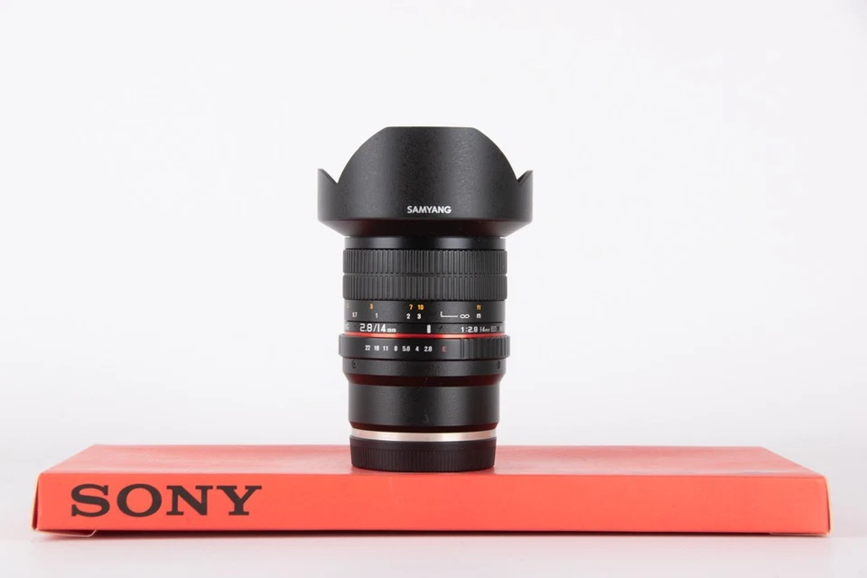 Samyang 14mm f2.8 ED AS IF UMC Sony E  + 2 ANNI DI GARANZIA  - 2 YEARS WARRANTY - Immagine 1 di 1