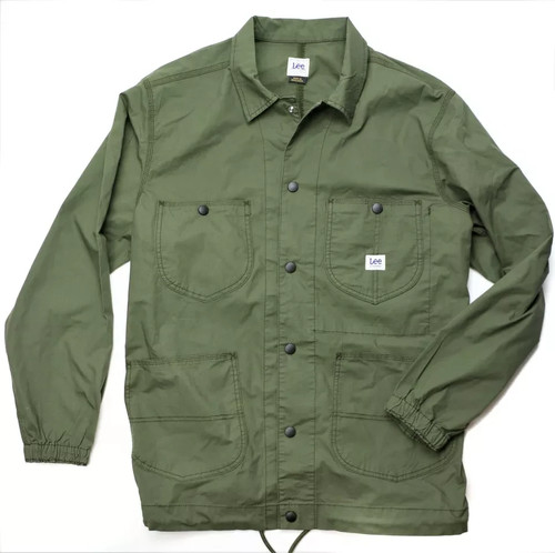 LEE HERITAGE COACHES JACKET colore oliva uomo taglia M NUOVO