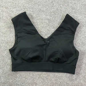 Tommie Copper Sports Bra Womens Medium Black Shoulder Support Mesh Copper Znergy - Picture 1 of 12