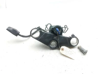 14 Honda CBR500R Lock Set Top Upper Triple Clamp Tree Ignition Switch Lock & Key - Image 1 of 4