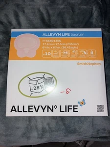 SMITH & NEPHEW ALLEVYN LIFE - 17.2cm x 17.5cm Silicon Adhesive 10ct 66801306 - Picture 1 of 3