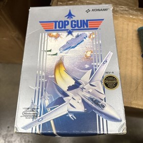 Top Gun - Nintendo NES con funda, manual y caja