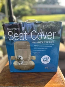 Motorhome Seat Cover New Gripfit Design Single Pack Beige - Bild 1 von 6