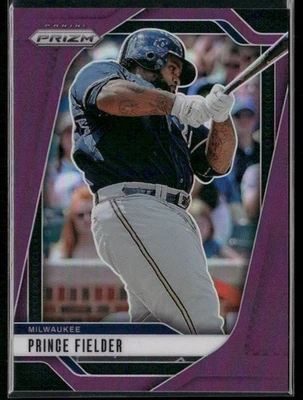 Panini Prizm 2025 - Prince Fielder #59 púrpura Prizm/149 Foto 1 de 2