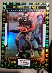 2023 Paninj Score Russell Gage #17 Extraterrestrial Case WR SP Buccaneers No. 67 - Picture 1 of 3