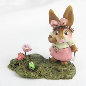 Wee Forest Folk 2009 Look Who's in Bunny's Garden B-16 RETIRED Figurine - Picture 1 of 7