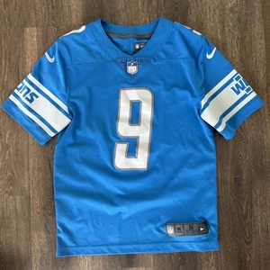 Maglia Nike On Field Detroit Lions Matthew Stafford #9 NFL taglia small blu - Foto 1 di 10